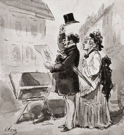 The Enthusiastic Collector, from The Quest of The Print, published 1932 by Amédée de Noé
